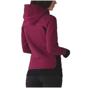 Lululemon  Scuba Hoodie III Deep Dive Berry Rumble Full Zip Women's Size 4